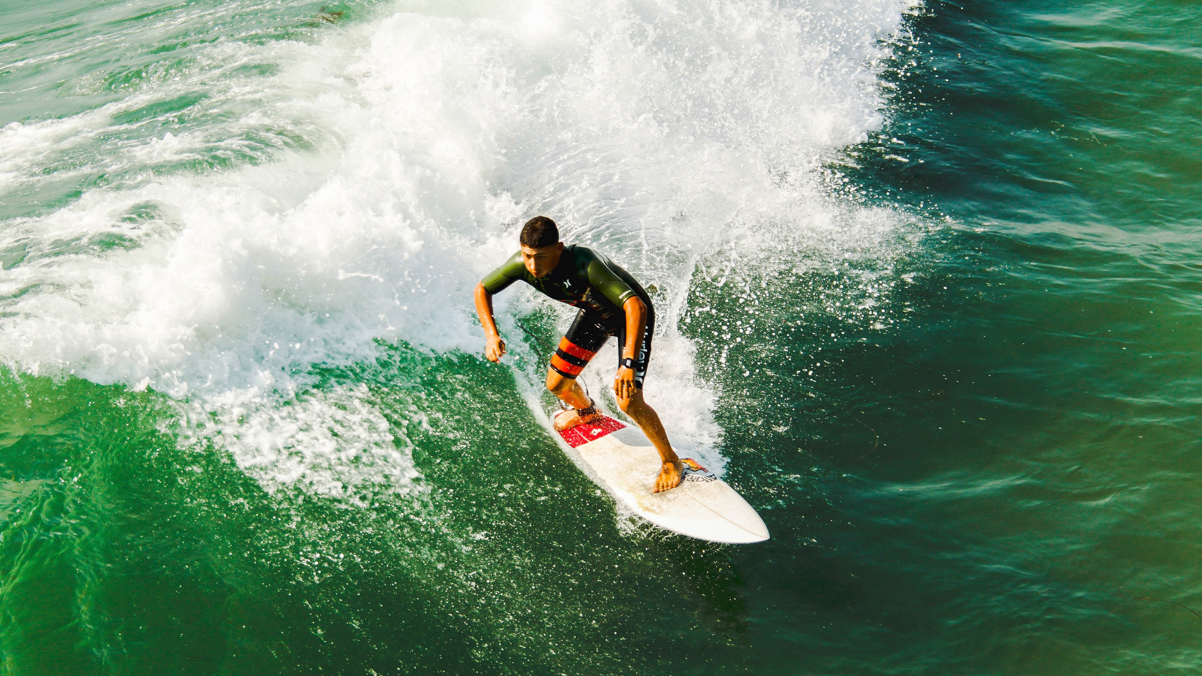 中美选手划频–划幅关系稳定性变化图